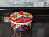 Tortilla Warmer, Talavera Pottery, Ceramic Tortilla Holder, Handmade Mexican Decor, Taco Warmer, Bread Warmer