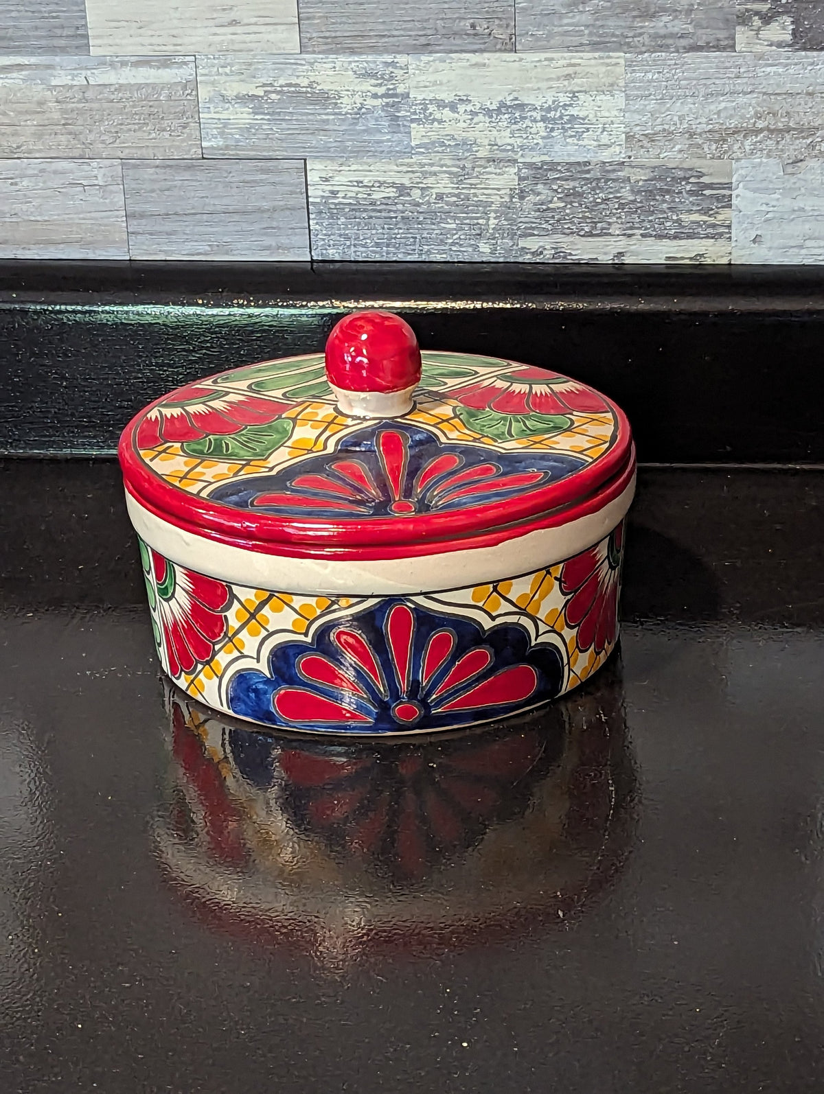 Tortilla Warmer, Talavera Pottery, Ceramic Tortilla Holder, Handmade Mexican Decor, Taco Warmer, Bread Warmer