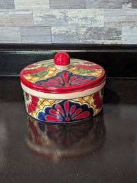 Tortilla Warmer, Talavera Pottery, Ceramic Tortilla Holder, Handmade Mexican Decor, Taco Warmer, Bread Warmer
