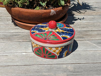 Tortilla Warmer, Talavera Pottery, Ceramic Tortilla Holder, Handmade Mexican Decor, Taco Warmer, Bread Warmer