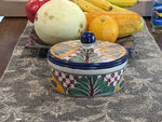 Tortilla Warmer, Talavera Pottery, Ceramic Tortilla Holder, Handmade Mexican Decor, Taco Warmer, Bread Warmer