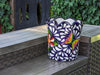 Talavera Flower Pot, Stunning Garden Decor & Yard Art, Ceramic Planter, Handmade Mexican Pottery, Eye-catching Porch Decor or Indoor Planter