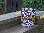 Talavera Flower Pot, Stunning Garden Decor & Yard Art, Ceramic Planter, Handmade Mexican Pottery, Eye-catching Porch Decor or Indoor Planter