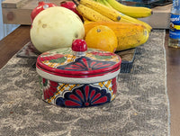 Tortilla Warmer, Talavera Pottery, Ceramic Tortilla Holder, Handmade Mexican Decor, Taco Warmer, Bread Warmer