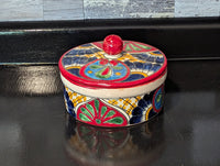 Tortilla Warmer, Talavera Pottery, Ceramic Tortilla Holder, Handmade Mexican Decor, Taco Warmer, Bread Warmer