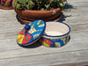 Tortilla Warmer, Talavera Pottery, Ceramic Tortilla Holder, Handmade Mexican Decor, Taco Warmer, Bread Warmer