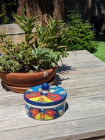 Tortilla Warmer, Talavera Pottery, Ceramic Tortilla Holder, Handmade Mexican Decor, Taco Warmer, Bread Warmer