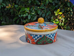 Tortilla Warmer, Talavera Pottery, Ceramic Tortilla Holder, Handmade Mexican Decor, Taco Warmer, Bread Warmer