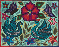 Mayan Tapestry Print, Frameable Wall Art Decor, Upcycled Textile Art for Living Room Wall Decor or Home Decor, by Maya Women in Guatemala