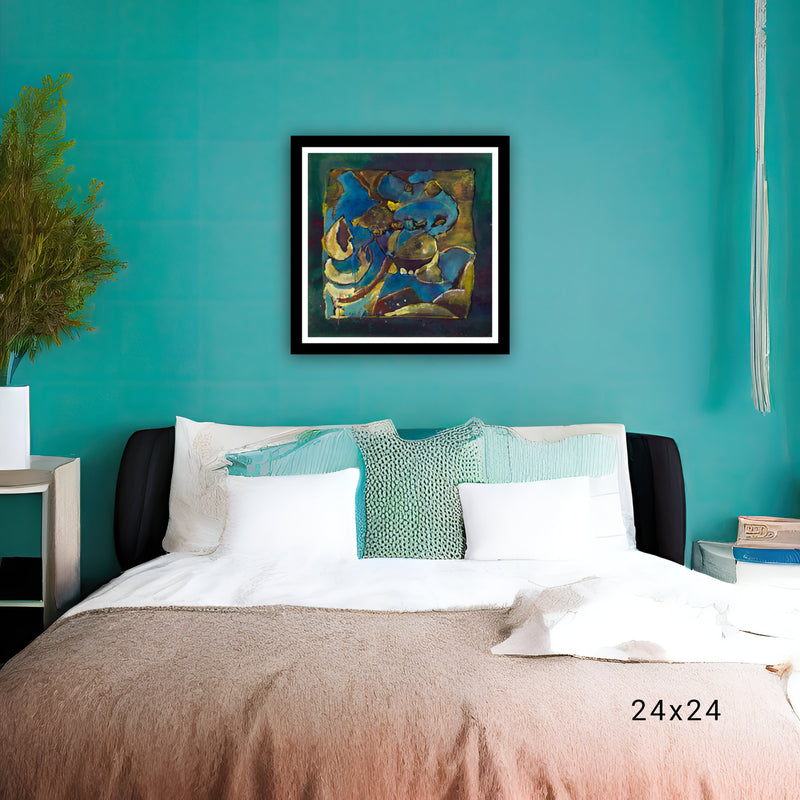 Giclee Prints, Santa Fe Contemporary Street Art by Randall Chavez, Frameable Fine Art Print to Enhance Your Home Decor with Unique Wall Art