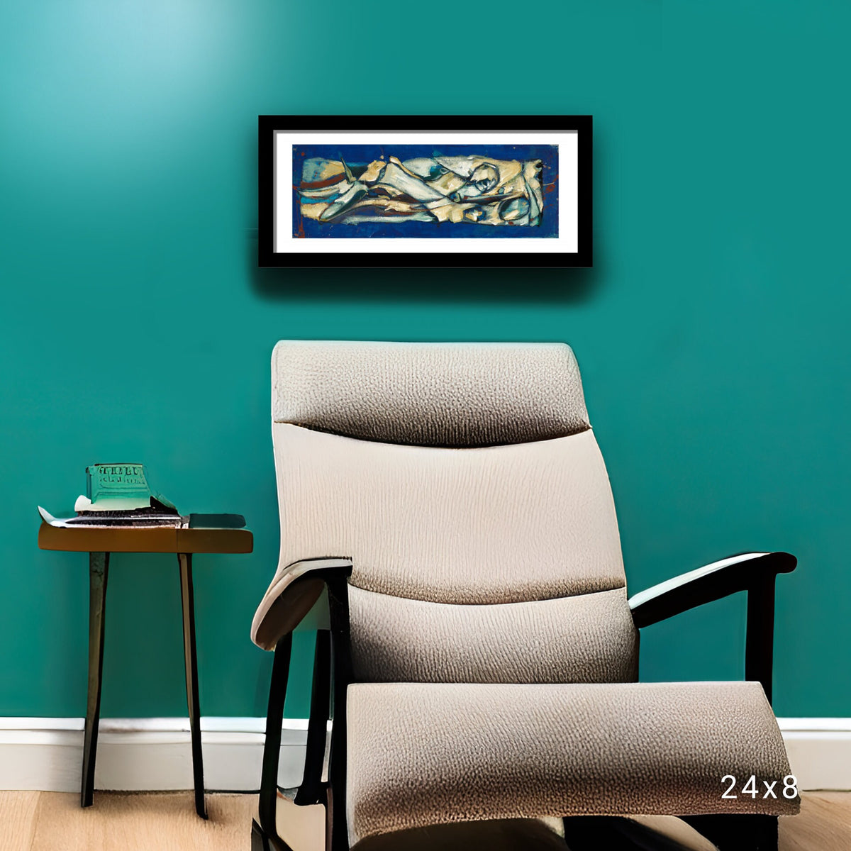 Giclee Prints, Santa Fe Contemporary Street Art by Randall Chavez, Frameable Fine Art Print to Enhance Your Home Decor with Unique Wall Art