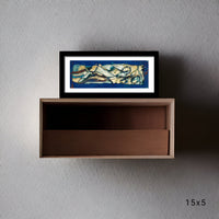 Giclee Prints, Santa Fe Contemporary Street Art by Randall Chavez, Frameable Fine Art Print to Enhance Your Home Decor with Unique Wall Art
