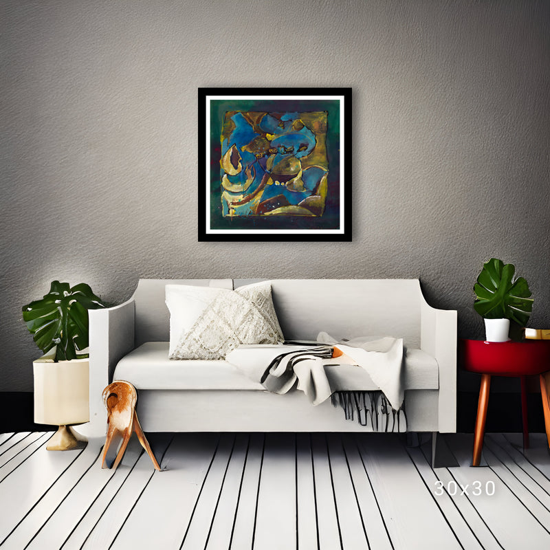 Giclee Prints, Santa Fe Contemporary Street Art by Randall Chavez, Frameable Fine Art Print to Enhance Your Home Decor with Unique Wall Art