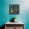 Giclee Prints, Santa Fe Contemporary Street Art by Randall Chavez, Frameable Fine Art Print to Enhance Your Home Decor with Unique Wall Art