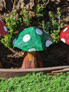 Toadstool Garden Decor & Yard Art, Original Wooden Chainsaw Sculpture, Unique Home Decor, Mushrooms Handmade in Texas