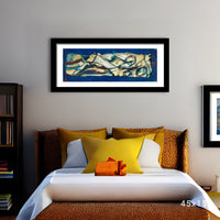 Giclee Prints, Santa Fe Contemporary Street Art by Randall Chavez, Frameable Fine Art Print to Enhance Your Home Decor with Unique Wall Art