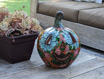 Halloween Decor, Pumpkin Decoration, Mexican Jack-o-lantern to Enrich Halloween Festivites with Unique Porch, Home Decor or Garden Decor