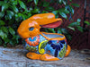 Rabbit Planter, Talavera Pottery, Colorful Ceramic Plant Pot, Indoor Home Decor, Outdoor Garden Decor, Hand Painted Mexican Yard Decor