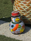 Frosty the Snowman Christmas Yard Art, Talavera Pottery, Porch Snowman, Snowman Porch Decor, Snowman Yard Art, Handmade In Mexico