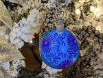 Christmas Ornaments: Unique Mexican Christmas Decor features festive patterns & bold colors, Hand Painted Wood Ornament for Christmas Tree