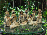 Christmas Nativity Set and Scene, Holy Family Home Decor, Original Handcrafted Art from Mexico, One-of-a-Kind Gift - 14 Pieces