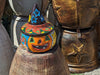 Pumpkin Halloween Talavera Pottery, Decorative Pumpkin, Handmade Mexican Talavera Art, Fall Garden Decor, Talavera Halloween Decor, Large