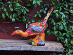 Talavera Roadrunner Garden Decor & Colorful Yard Art, Ceramic Outdoor Decor is a Unique Mexican Garden Art Decoration for Your Home or Yard