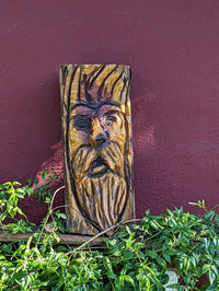 Garden Guardian Silent Sentinel Yard Art or Home Decor is a Spirit Protector Watching Over Your Family 24/7 | Wood Art Chainsaw Carving
