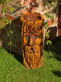 Garden Guardian Silent Sentinel Yard Art or Home Decor is a Spirit Protector Watching Over Your Family 24/7 | Wood Art Chainsaw Carving