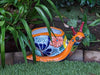 Talavera Snail Planter, Ceramic Mexican Planter Pot for Indoor Home Decor or Outdoor Garden Decor is also Exquisite Hand Painted Yard Art