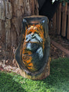 Friendly Fox Yard Art & Home Decor | Enjoy this Finely-crafted Outdoor Companion | Wooden Art Chainsaw Carving