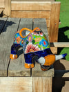 Talavera Bull Planter, Ceramic Mexican Planter Pot for Indoor Home Decor or Outdoor Garden Decor is also Exquisite Hand Painted Yard Art