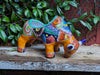 Talavera Bull Planter, Ceramic Mexican Planter Pot for Indoor Home Decor or Outdoor Garden Decor is also Exquisite Hand Painted Yard Art