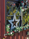 Big White Star for Christmas Holiday Decor | Use this Handmade Nativity Star as Wall Art Home Decor to Compliment Your Seasonal Decorations