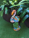 Pink Flamingo Home Decor or Yard Art, Talavera Pottery to use as Home Decor, Porch Decoration or Outdoor Decor