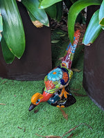 Talavera Roadrunner Garden Decor & Colorful Yard Art, Ceramic Outdoor Decor is a Unique Mexican Garden Art Decoration for Your Home or Yard