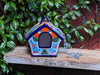 Ceramic Bird Feeder Talavera Pottery, Decorative Outdoor Hanging Feeder Station, Handmade Mexican Pottery to Attract Wild Birds