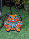 Talavera Frog Flower Pot | Ceramic Pottery for Indoor or Outdoor Planter Pot, Handmade Mexican Home Decor, Garden Decor & Yard Art