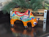 Talavera Bull Planter, Ceramic Mexican Planter Pot for Indoor Home Decor or Outdoor Garden Decor is also Exquisite Hand Painted Yard Art