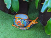 Talavera Snail Planter, Ceramic Mexican Planter Pot for Indoor Home Decor or Outdoor Garden Decor is also Exquisite Hand Painted Yard Art