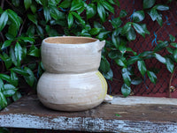 Ceramic Owl Planter & Flower Pot | Handmade Mexican Pottery from Atzompa, Mexico is Indoor or Outdoor Home or Yard Decor, Adorable Plant Pot
